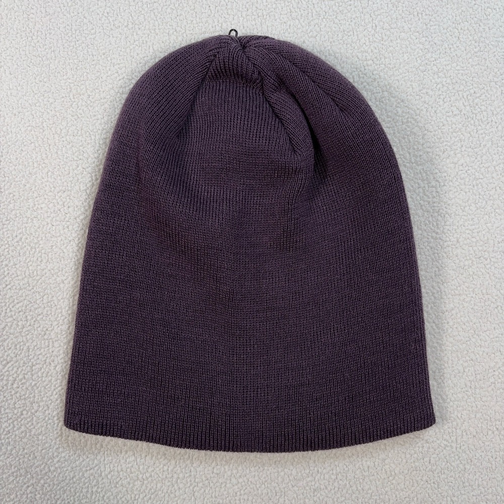 NEW‎ Stio Mizpah Beanie Men's One Size Huckleberry Jam Merino Wool Logo Hat NWT - Picture 3 of 10